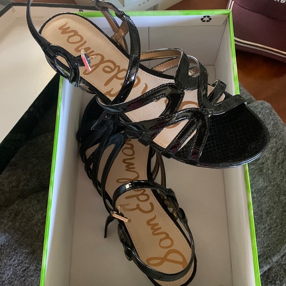 Sam Edelman Daphne black gladiator sandal - Picture 1 of 4